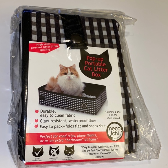 New portable litter box
